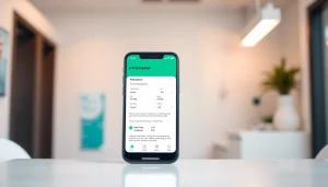 Engaging interface of eprescription apps for android on a smartphone in a medical setting.